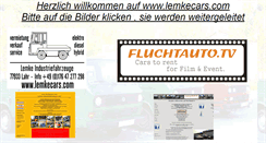 Desktop Screenshot of lemkecars.com