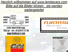 Tablet Screenshot of lemkecars.com